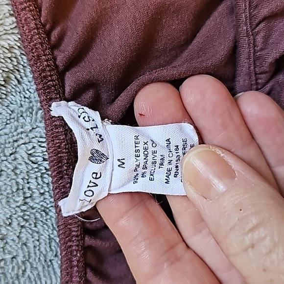 STUNNING LOVE WISH SMOCK SEMI CROP TOP - Picture 6 of 10